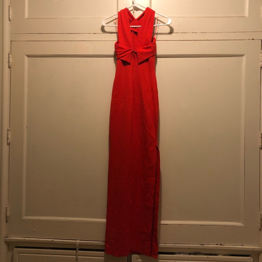 NICHOLAS Red Prom Dress - Picture 4 of 8